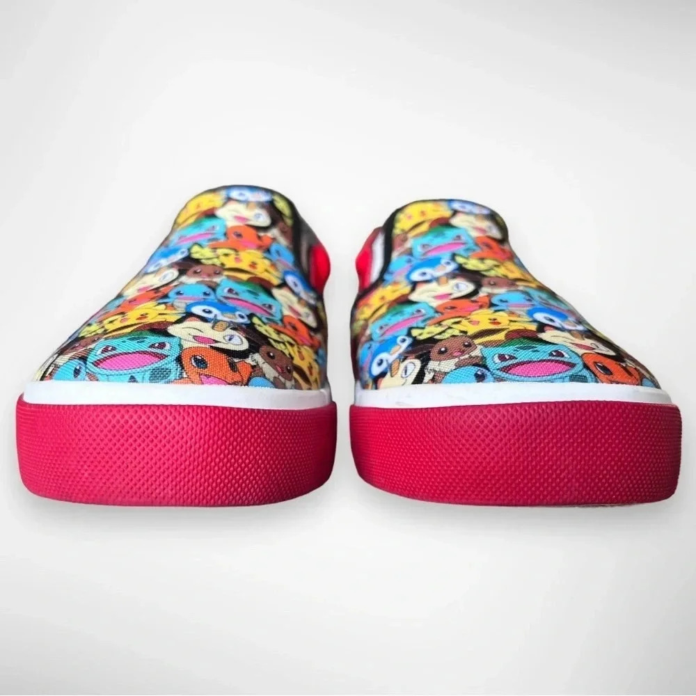 GROUND UP Pokemon‎ Pikachu Slip-on Canvas Sneakers Size 5 | EUC - Picture 2 of 9